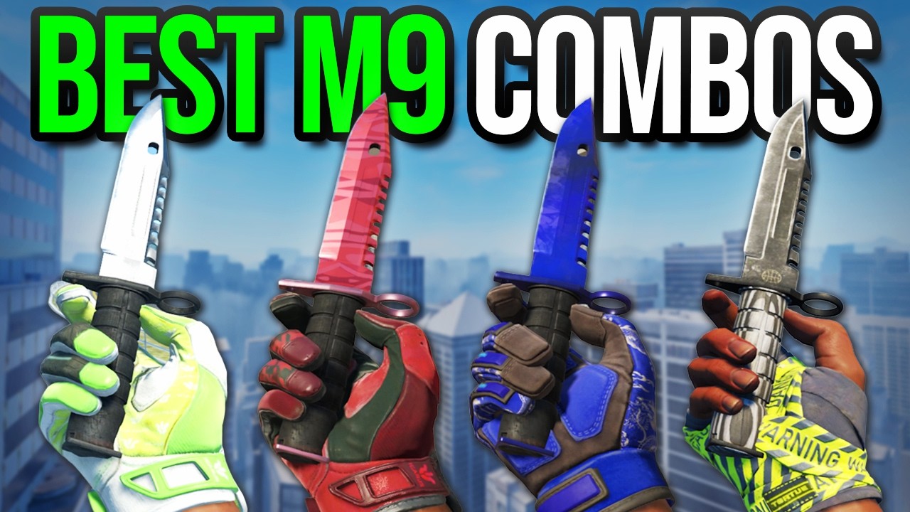 Лучшие комбинации ножей M9 Bayonet в CS2!