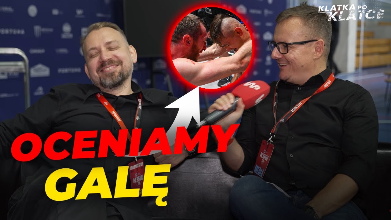 Co tam się działo?! Wojsław Rysiewski na gorąco ocenia galę XTB KSW 110