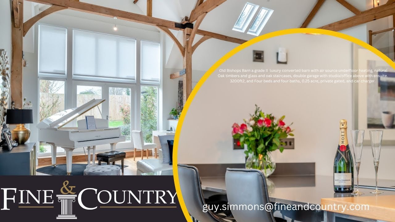 A Stunning Luxury Barn for SALE in Drayton, Oxfordshire Call us at 07789275716