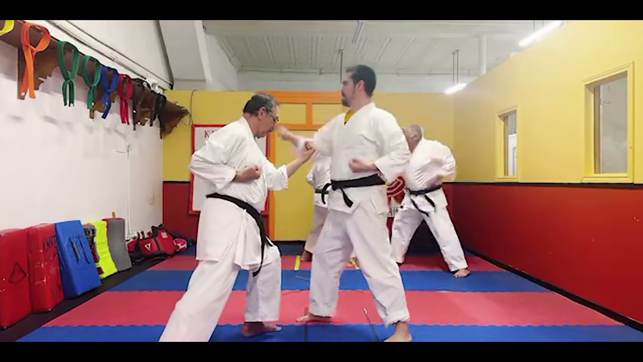 @karate_clases.Clase de karate Goju Ryu Taishio Kai#defensa#clase#karate