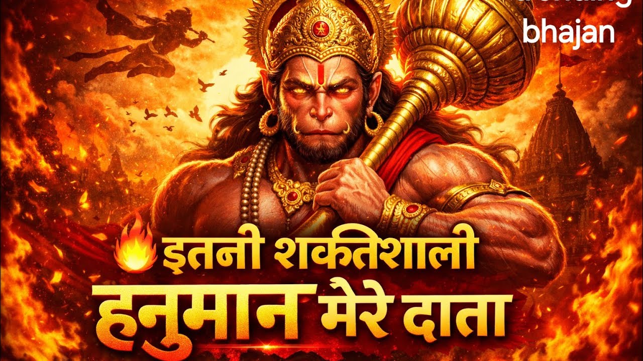 Viral Song 2026 इतनी शक्तिशाली हनुमान मेरे दाता 🔱 | Powerful Hanuman Bhajan | Ram Bhakt Hanuman