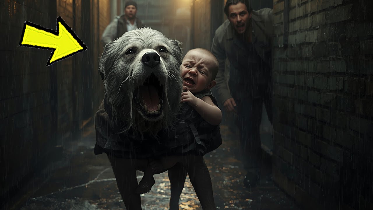 Dog Brings Crying Baby to a Stranger — He Never Expected This Outcome