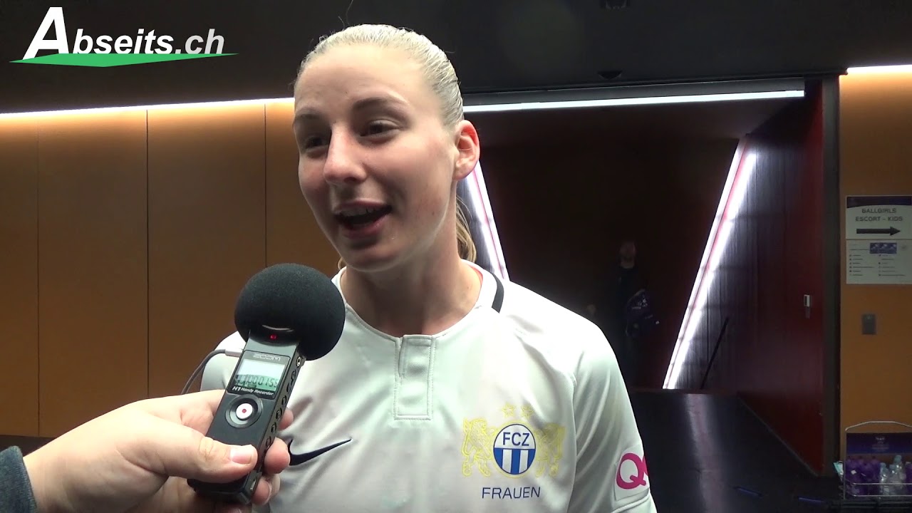 #UWCL - FC Z&uuml;rich Frauen vs. FC Bayern Frauen - Lina Magull, Julia Stierli -  Auf gleicher H&ouml;he E025