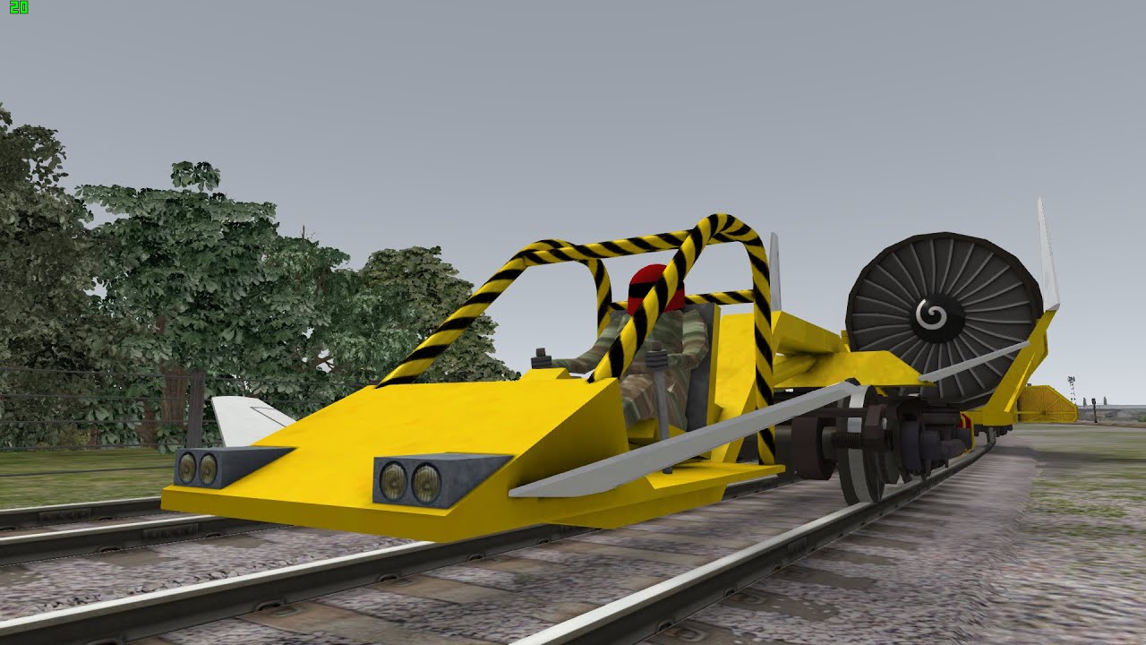 Jet Train speed test 1  (Train Simulator 2015) LOCO TV UK