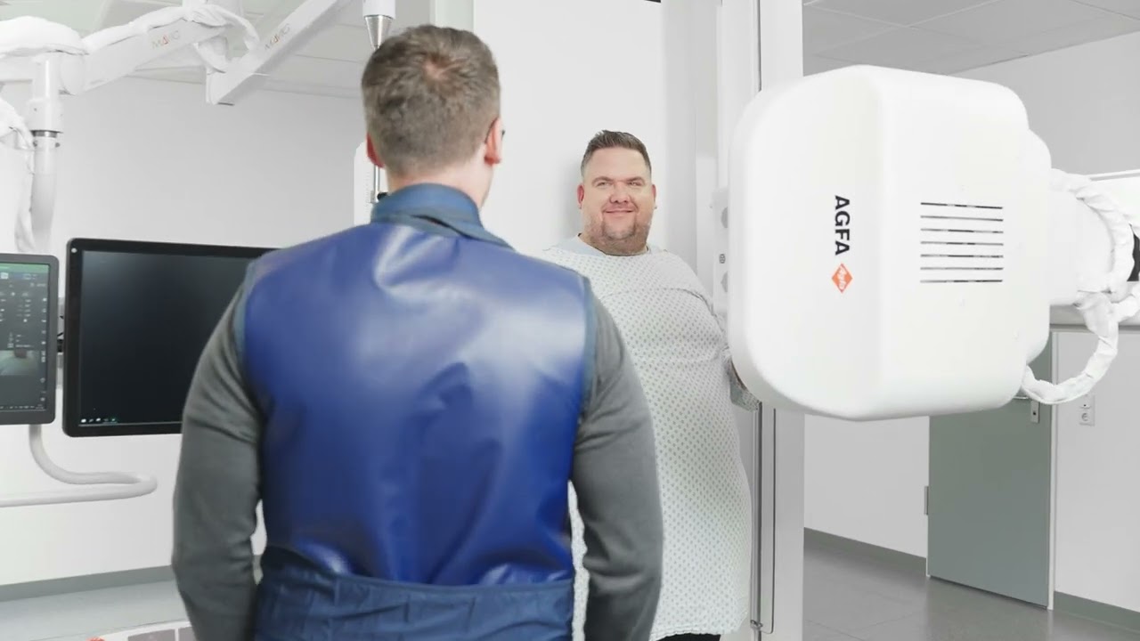DR 800 | Barium Swallow Examination (in english) | DR Room | Agfa Radiology Solutions