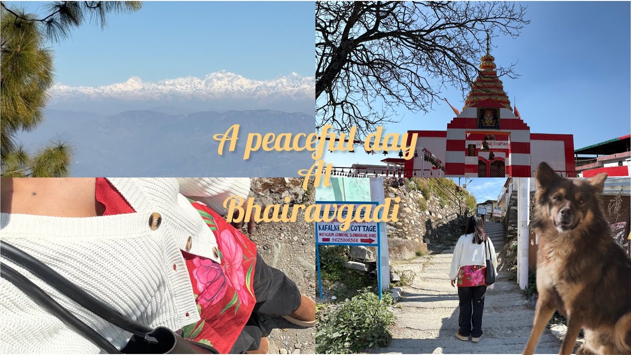 “A Peaceful Trek to Bhairavgadi Mandir | Lansdowne’s Hidden Spiritual Trail” 🌻
