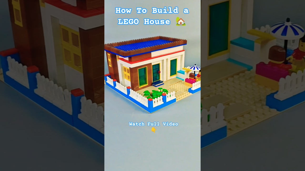 How To Build a LEGO House 🏡| Lego creations 