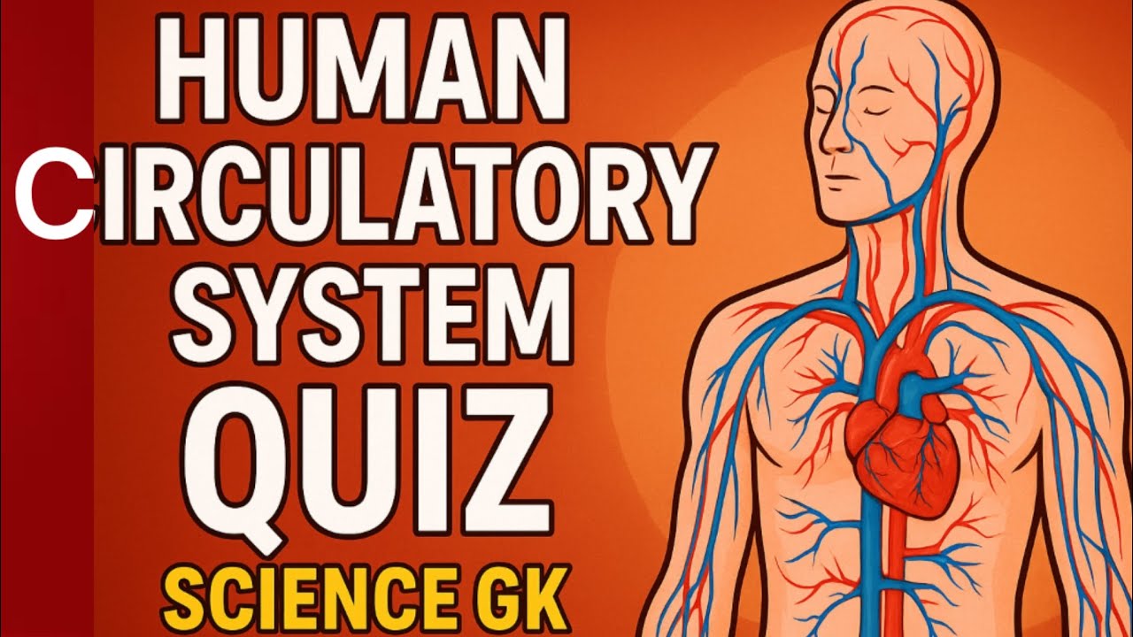 Can You Score 20/20? | Human Circulatory System Quiz | Science GK Challenge