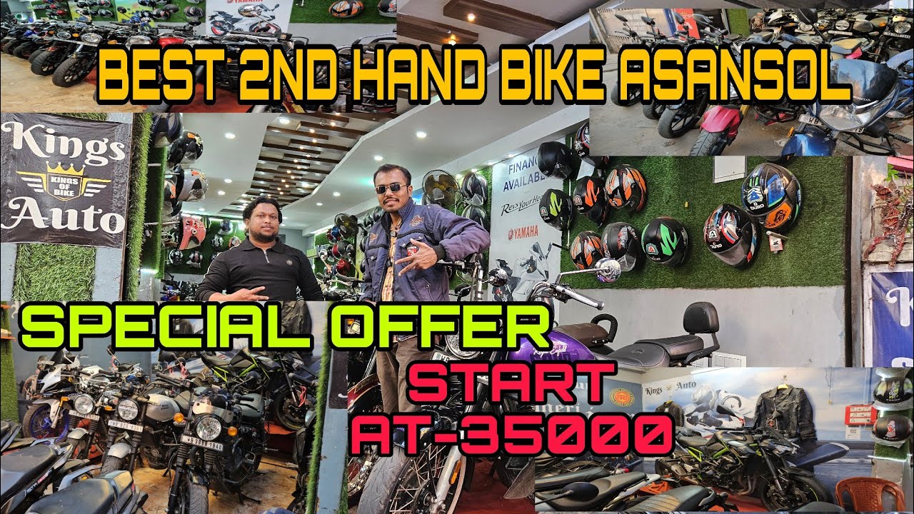 best second hand bike market in asansol//#kings auto