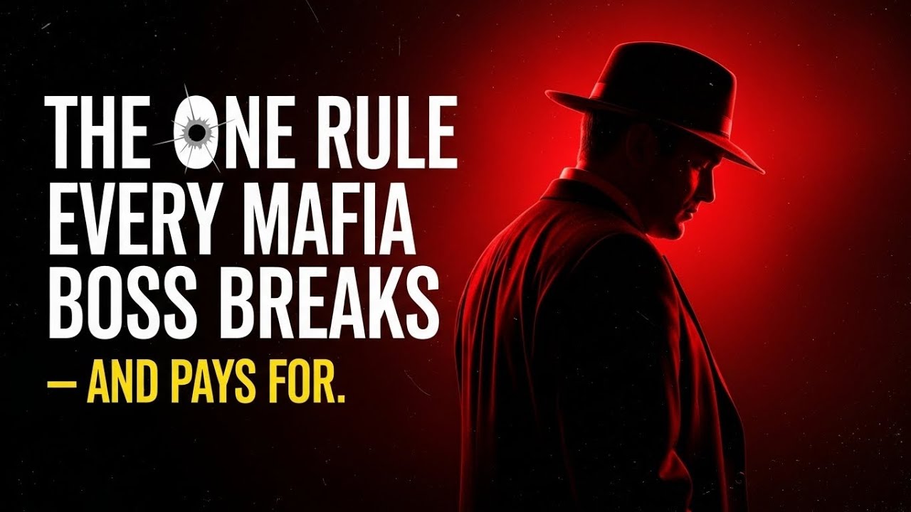 The One Rule Every Mafia Boss Breaks — And Pays For