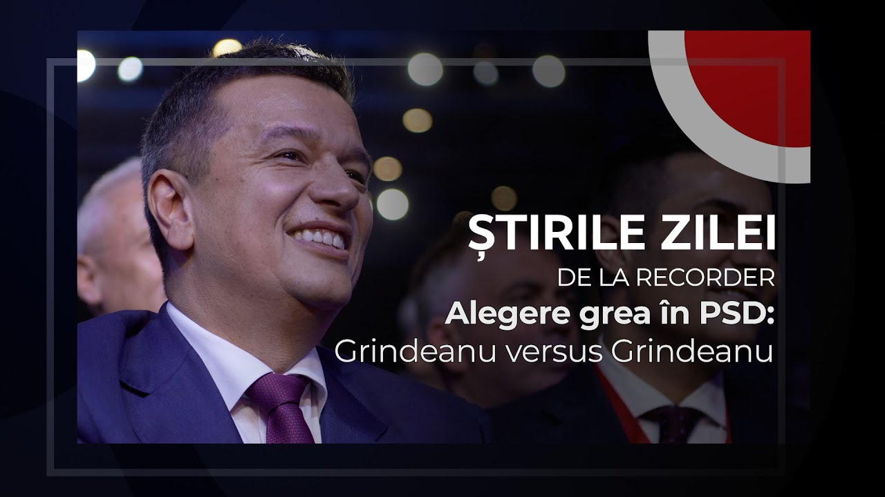 7 NOIEMBRIE 2025. Alegere grea în PSD: Grindeanu versus Grindeanu