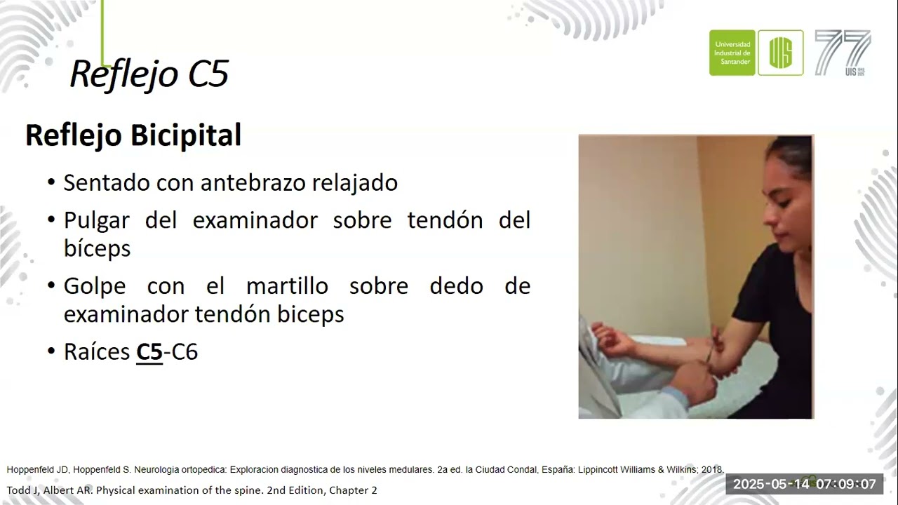Semiolog&iacute;a columna -  Dra Ochoa