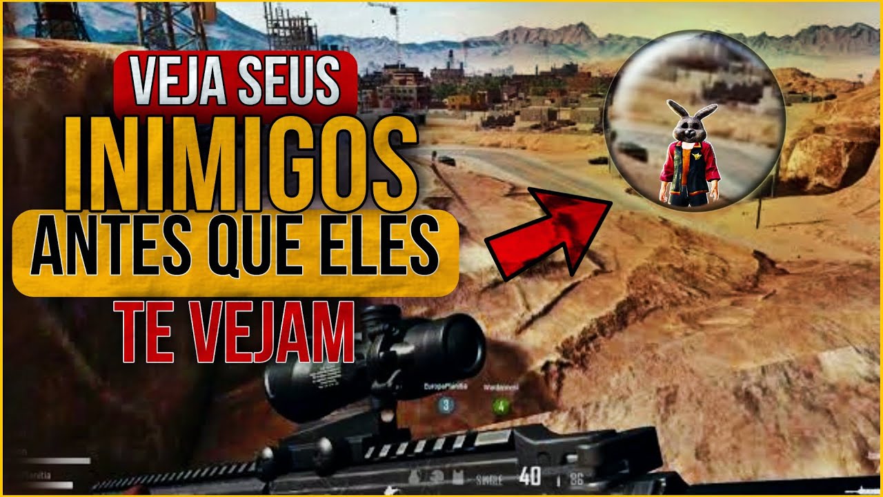 ESSAS DICAS TE AJUDARÃO A ENXERGAR OS INIMIGOS PELO MAPA - PUBG MOBILE GUIDE