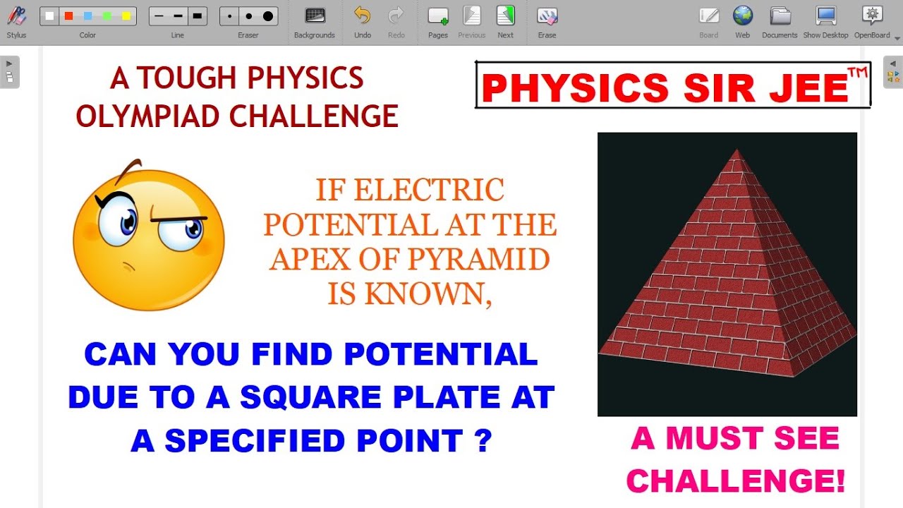 OLYMPIAD WORKOUT-01: RARELY USED TECHNIQUE IN ELECTRIC POTENTIAL🧨-- A PREV OLYMPIAD 2 PART QUESTION