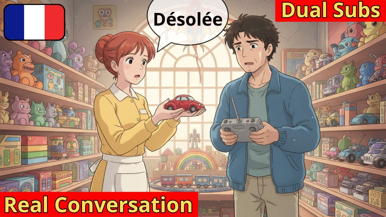 Возврат товара #1 | 10 коротких французских диалогов | Французский для начинающих | A1-A2-B1