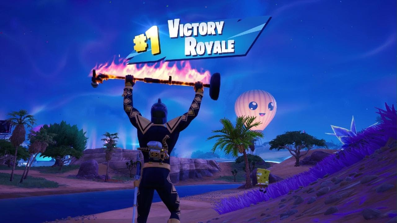 *NEW* BLACK DINO RANGER SKIN IN FORTNITE PS5 + A VICTORY ROYALE WIN!