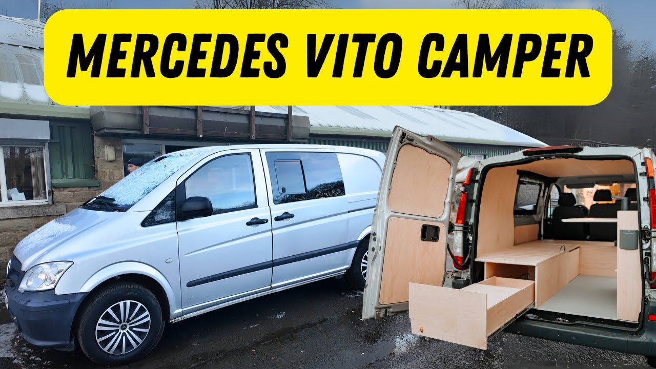 Mercedes Vito SWB Camper FULL CONVERSION