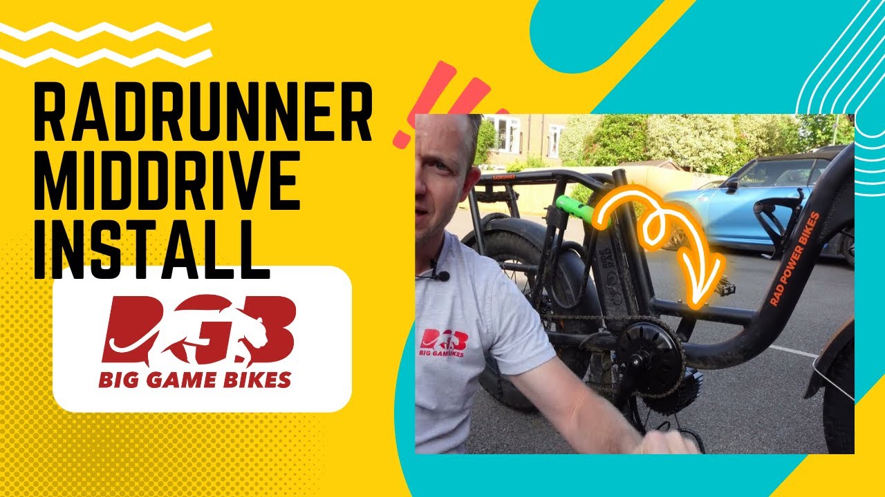 RAD Power Bikes RadRunner eBike Middrive Conversion: обучающее видео!