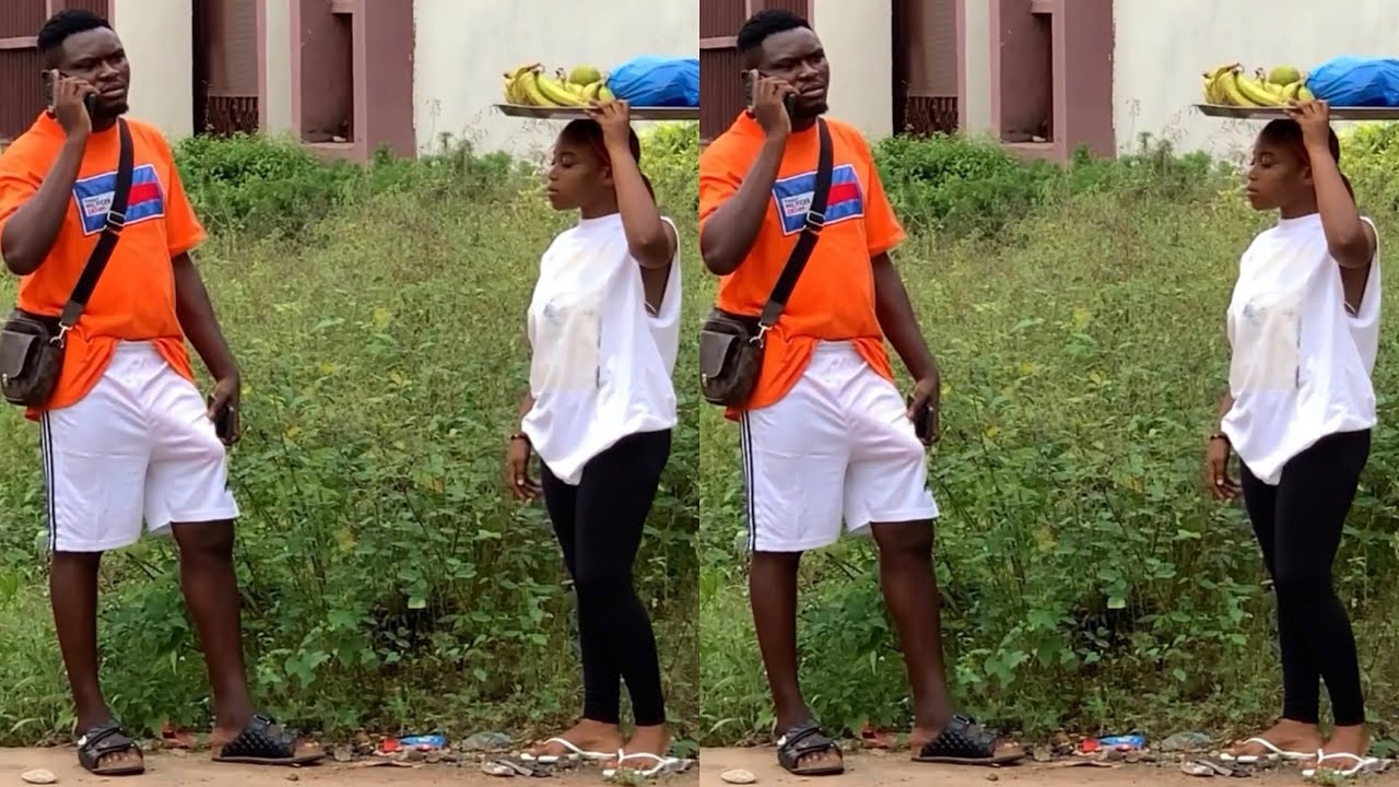 Street prank on a banana seller ( gbola got her ) #youtube #viral #love #foryou #prank #fypシ