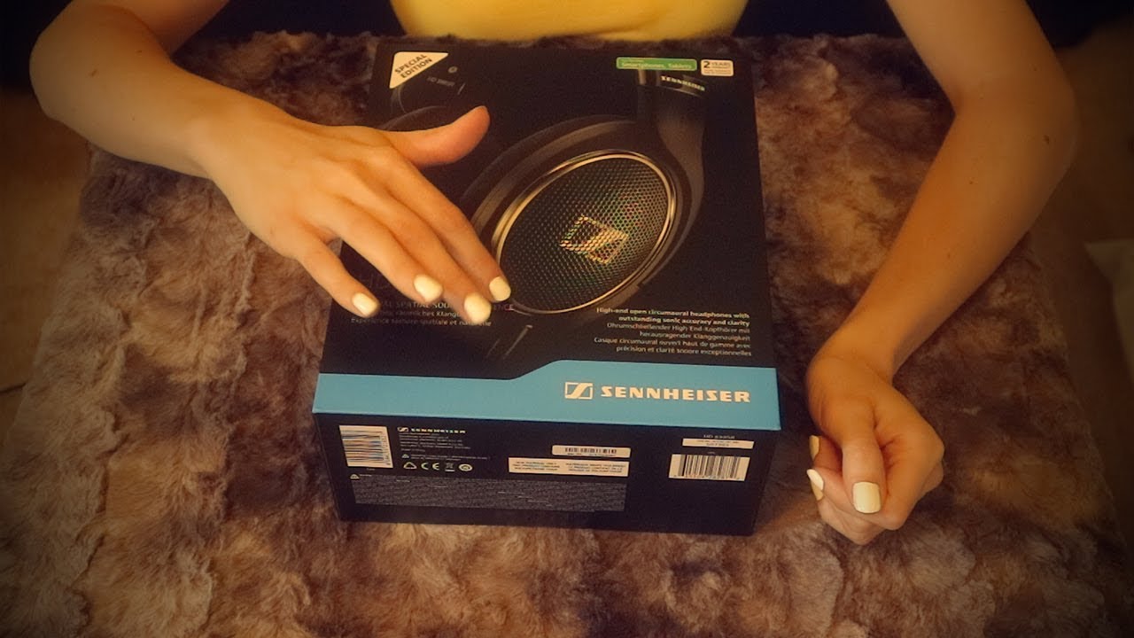 ASMR Unboxing Sennheiser HD 598 Headphones 🎧