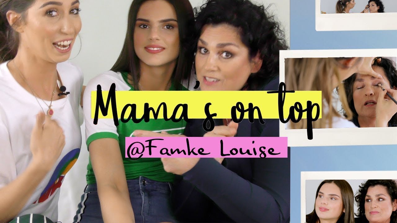 FAMKE LOUISE MET HAAR MAMA OVER HATERS, VERDRIET, MAKEUP EN HUN STERKE BAND💕 #MOEDERDAG #MAMASONTOP