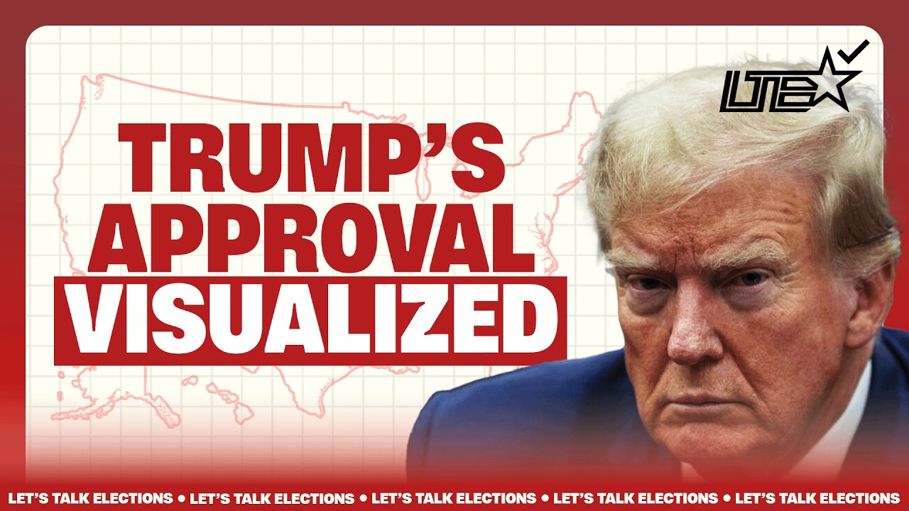 Donald Trump's Approval Rating in EVERY SINGLE STATE