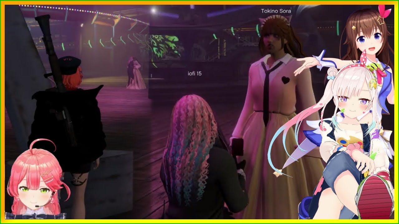 Iofi's proposing to Sora feat. Heartbroken Miko 【Hololive / Iofi | Sora | Miko】