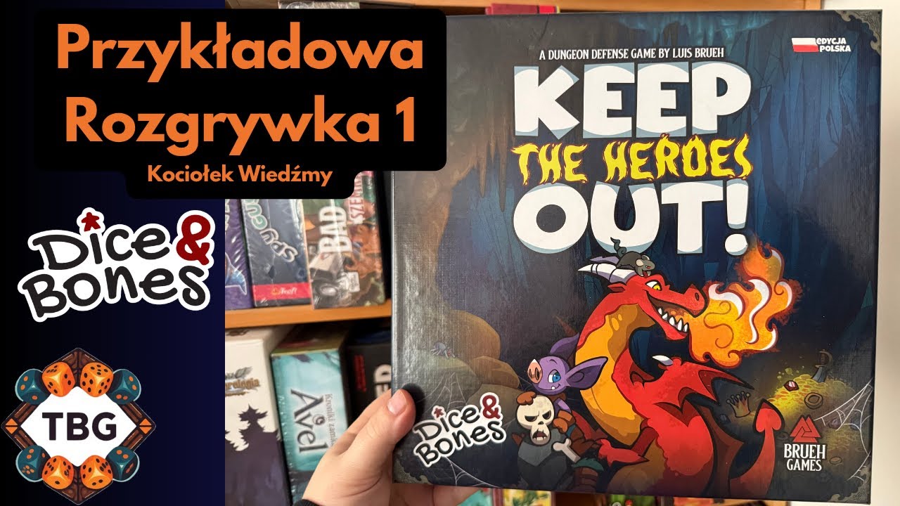 Keep The Heroes Out | Przykładowa rozgrywka nr 1 | KTHO jak grać