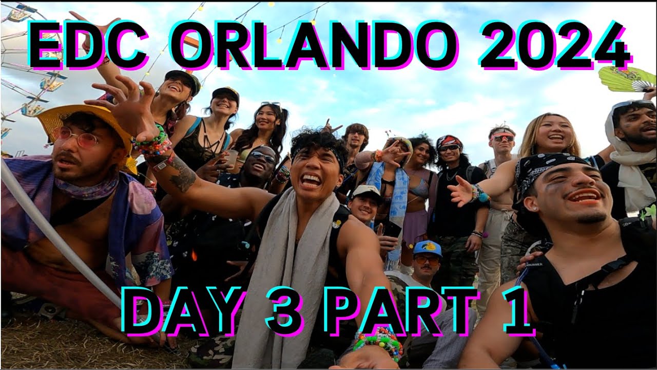 EDC Orlando Day 3 Part 1 of 2 VLOG | Alesso, Worship, Galantis