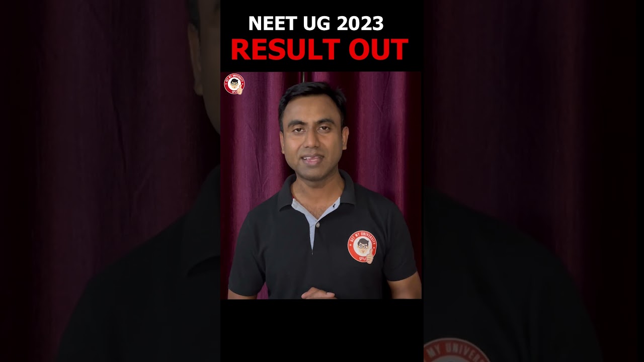 Neet UG Result 2023 Out | Expected Cut Off | #shortsfeed #shorts #neetresult2023 #neetcutoff2023