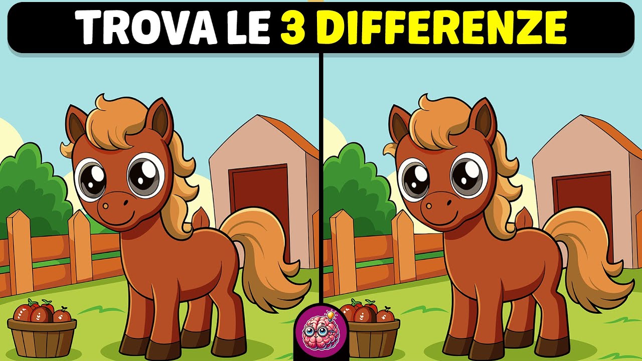 🧠🧩Scova le 3 Differenze Velocemente con l'Allenamento Mentale! 🧩🧠 | Trucchi Mentali