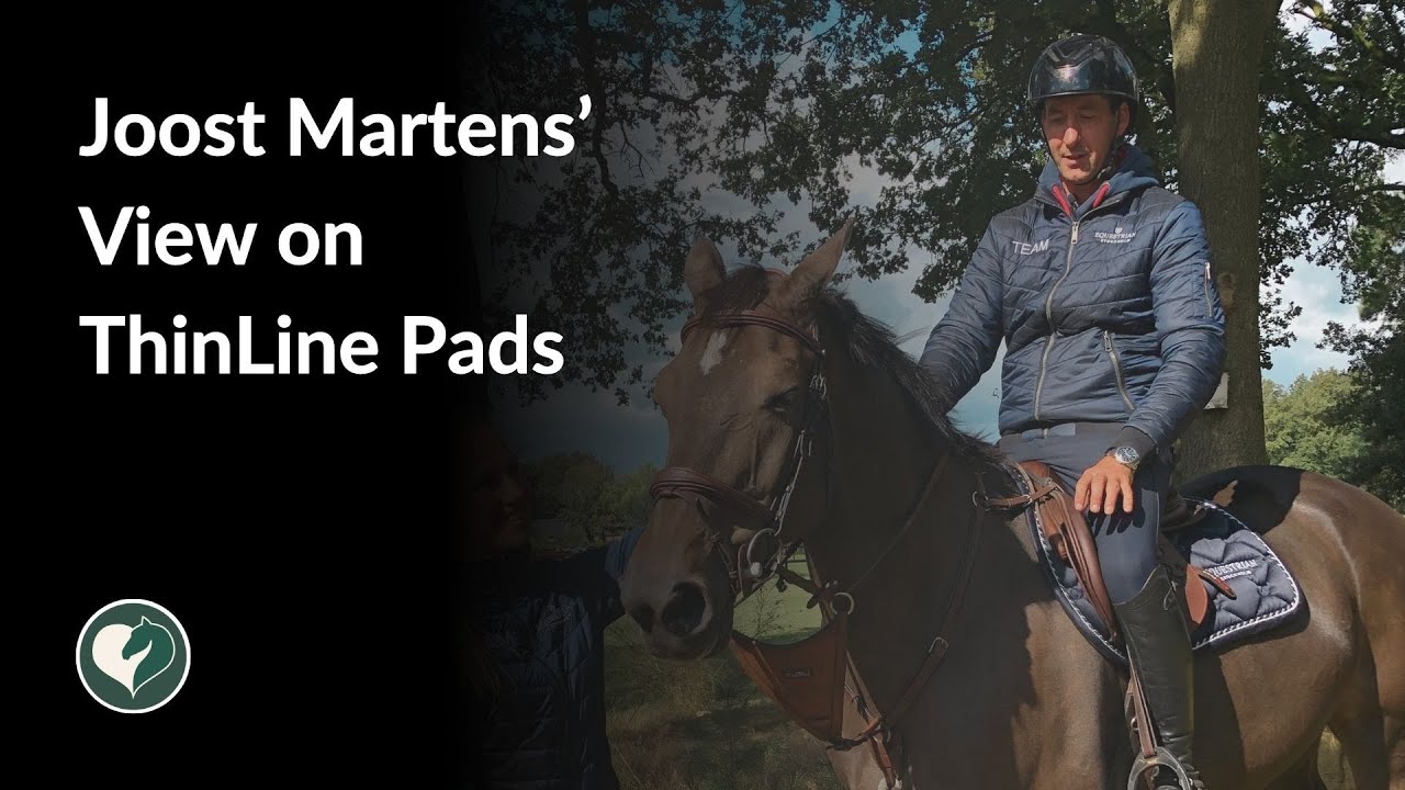 Joost Martens' View on ThinLine Pads - HorseAthlete