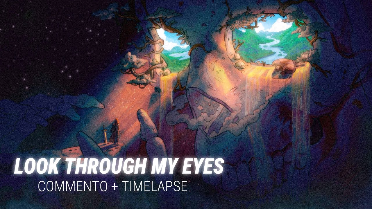 Dietro un&rsquo;illustrazione | Look Through My Eyes (timelapse + commento)