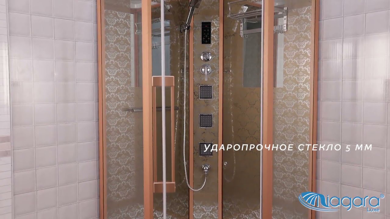 Обзор на душевую кабину Niagara Lux 7717