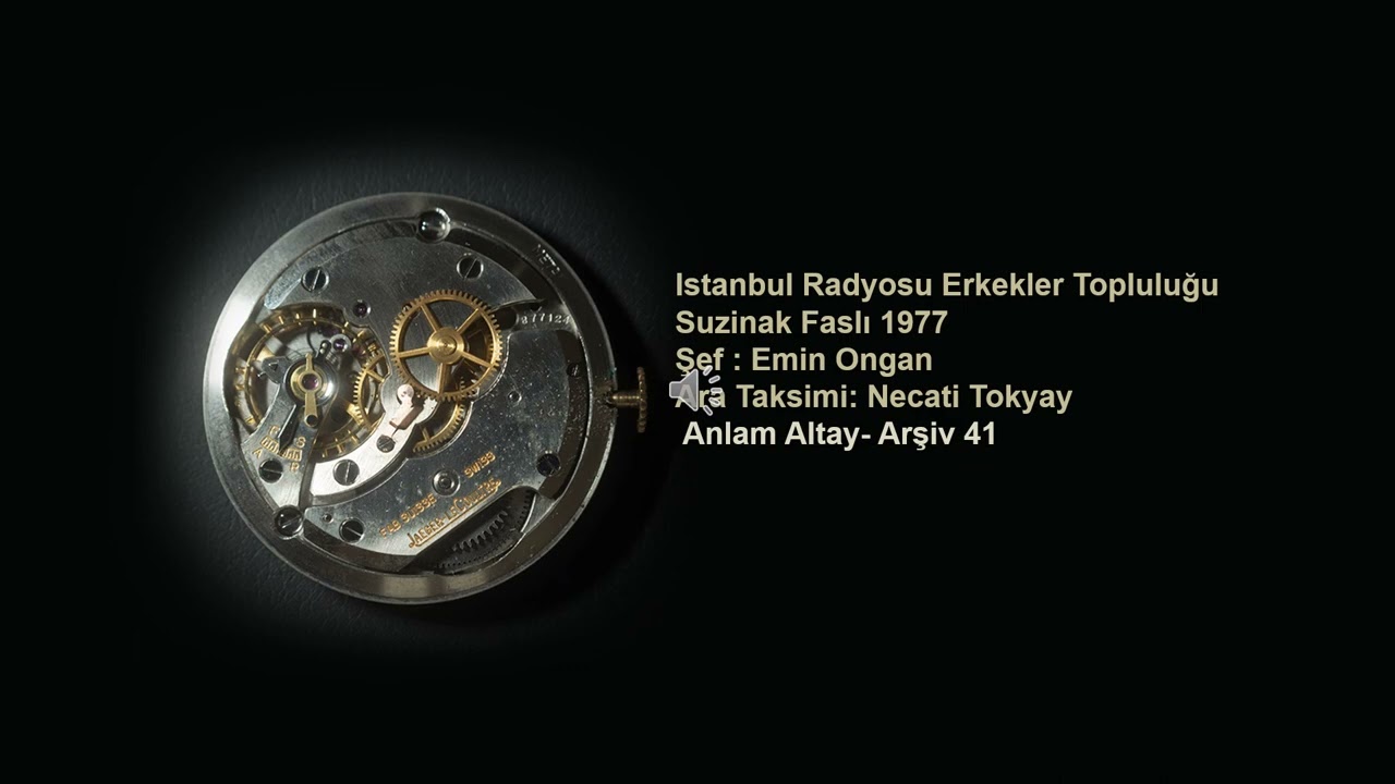Suzinak Faslı İstanbul Radyosu 1977  Şef : Emin Ongan Ara Taksimi: Necati Tokyay