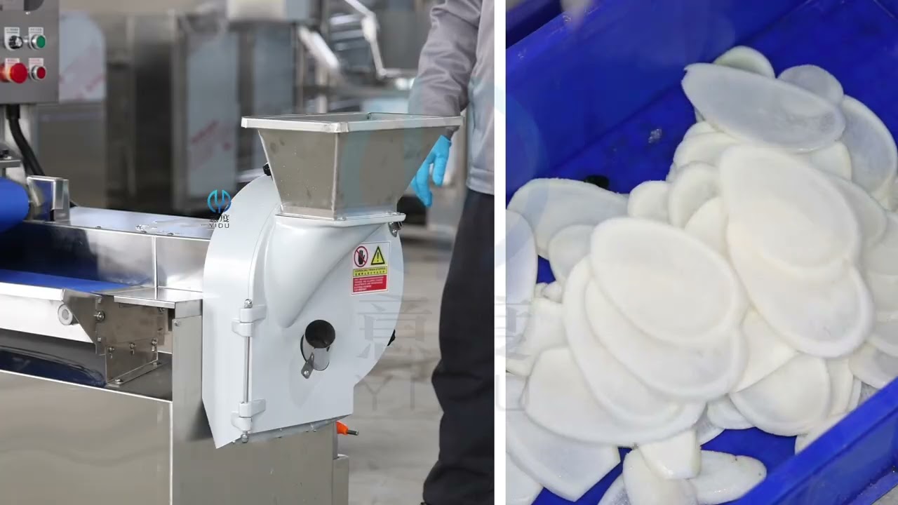Multi-functional vegetable cutter, one click start, simple operation.