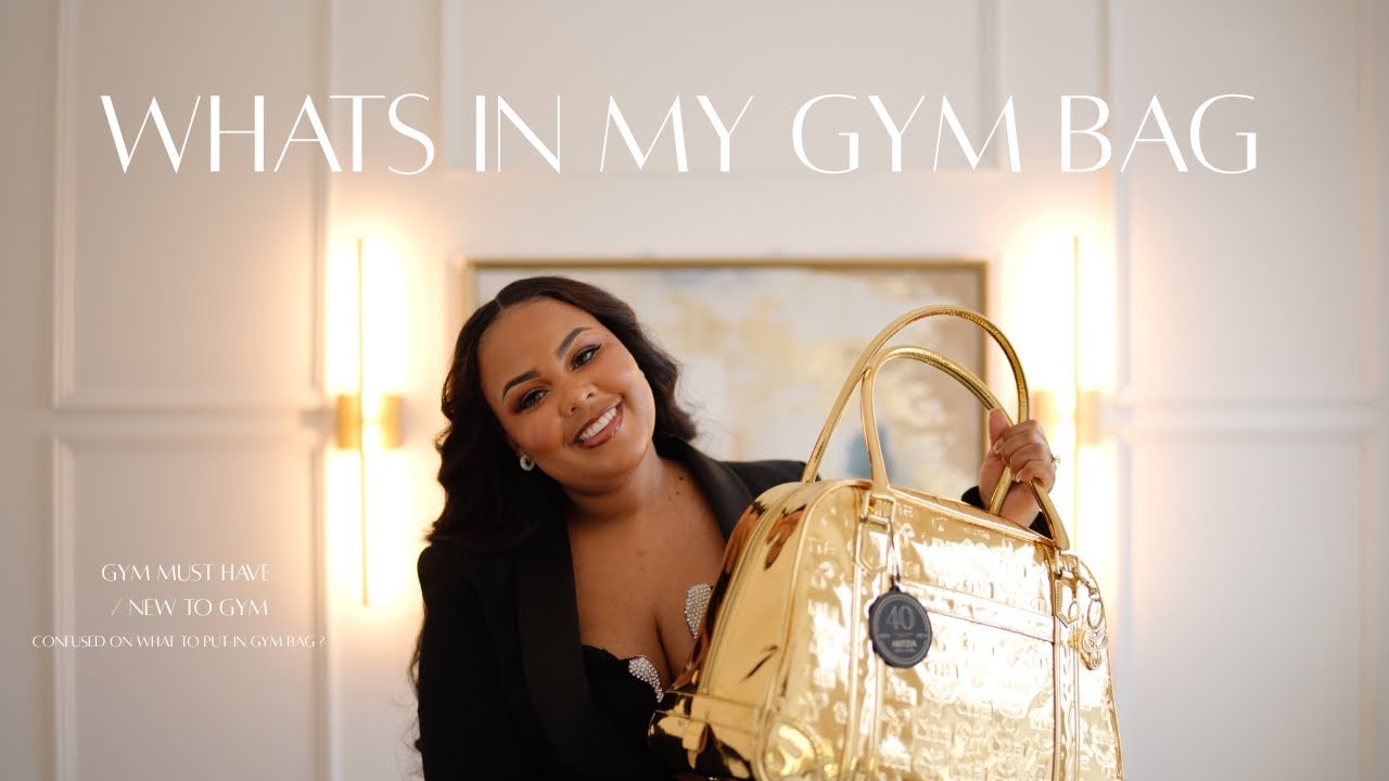 WHATS IN MY GYM BAG | NEW TO GYM | GYM MUST HAVE | ORGANIZE MY GYM BAG 💼 