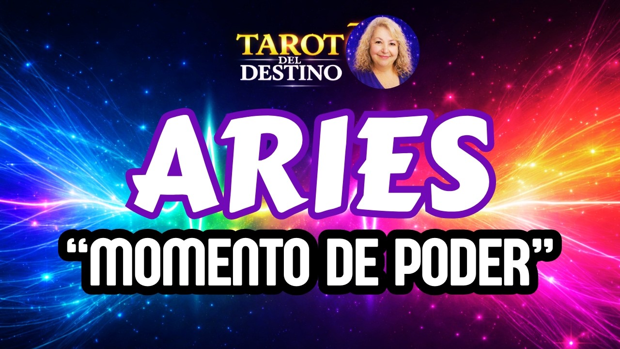 ARIES ♈ MUY PRONTO VUELVES A BRILLAR… LLEGA TU MOMENTO DE PODER | Tarot del Destino #aries