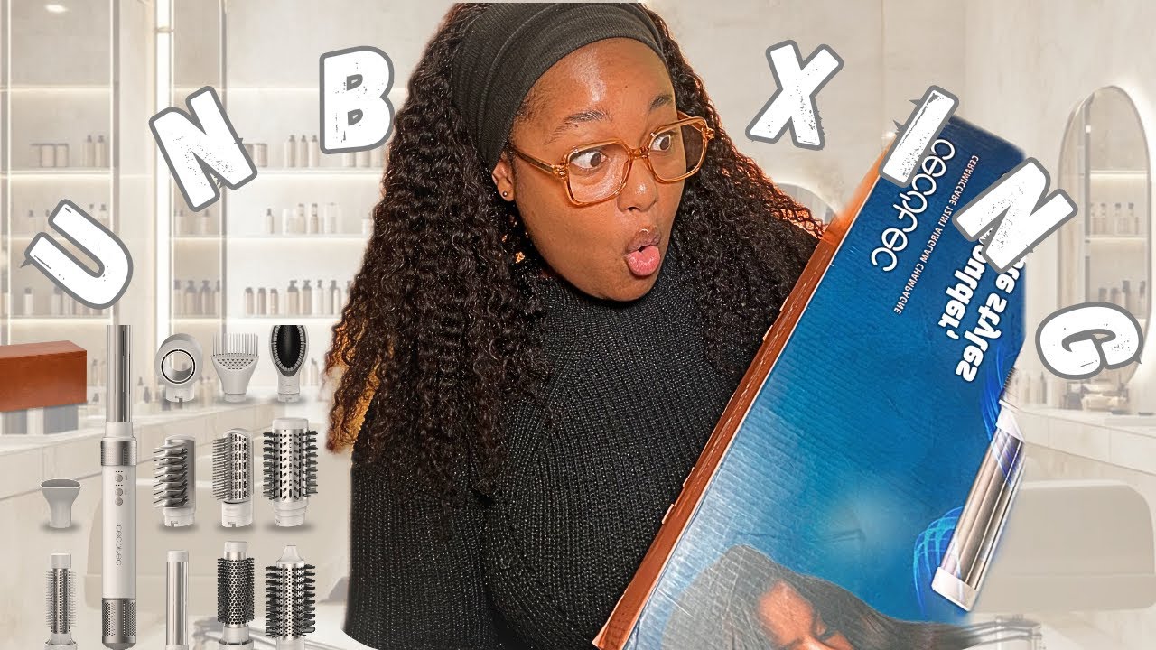 MA NOUVELLE AVENTURE CAPILLAIRE ✨| Je vous explique tous + UNBOXING #cecotec #hairbotoxtreatment