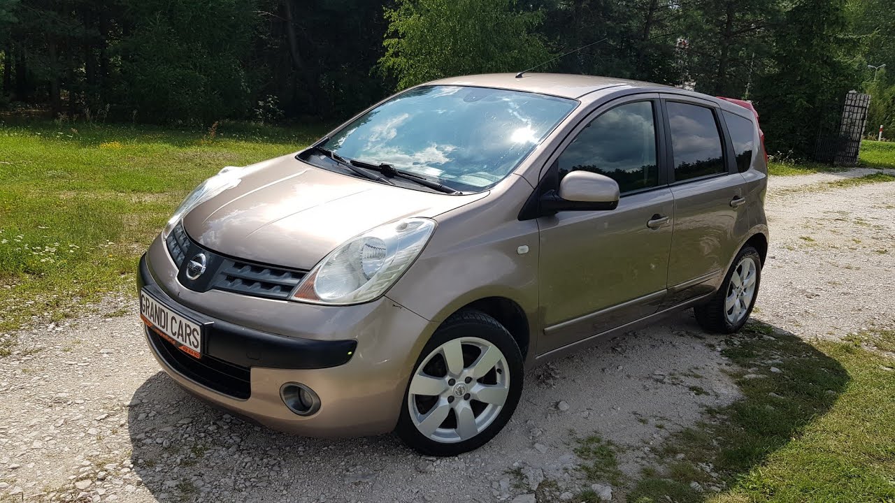 Nissan Note 2006r 1.6 16v benzyna Prezentacja Samochodu