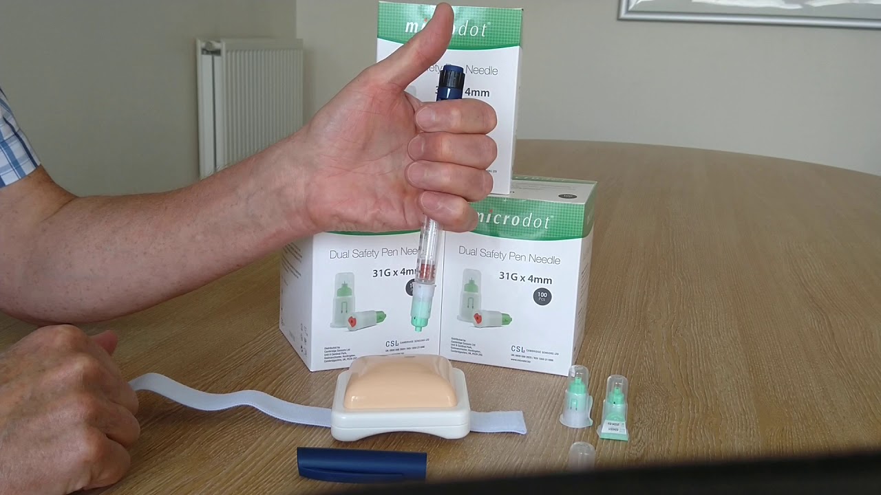 Microdot Dual Safety Pen Needles