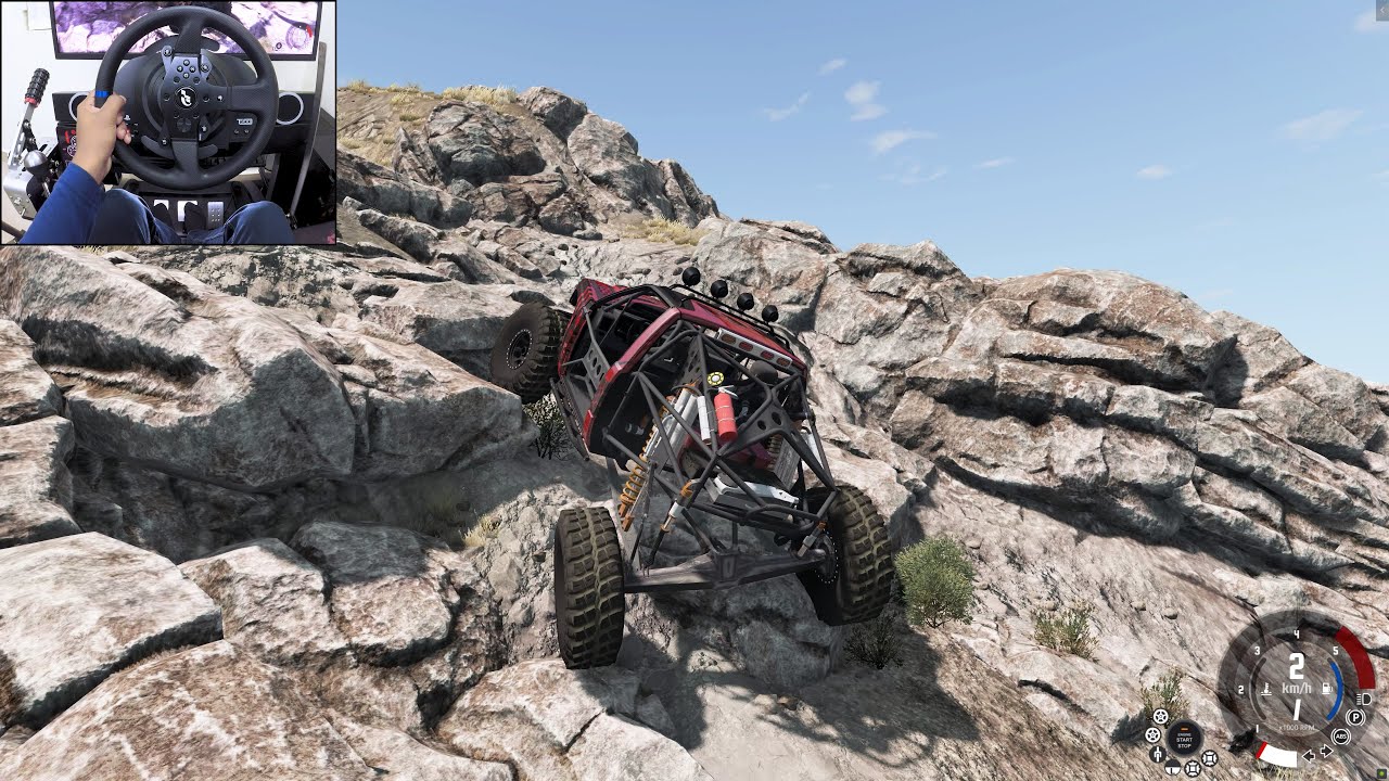Realistic Crawler gameplay | BeamNG.drive | Thrustmaster T300RS