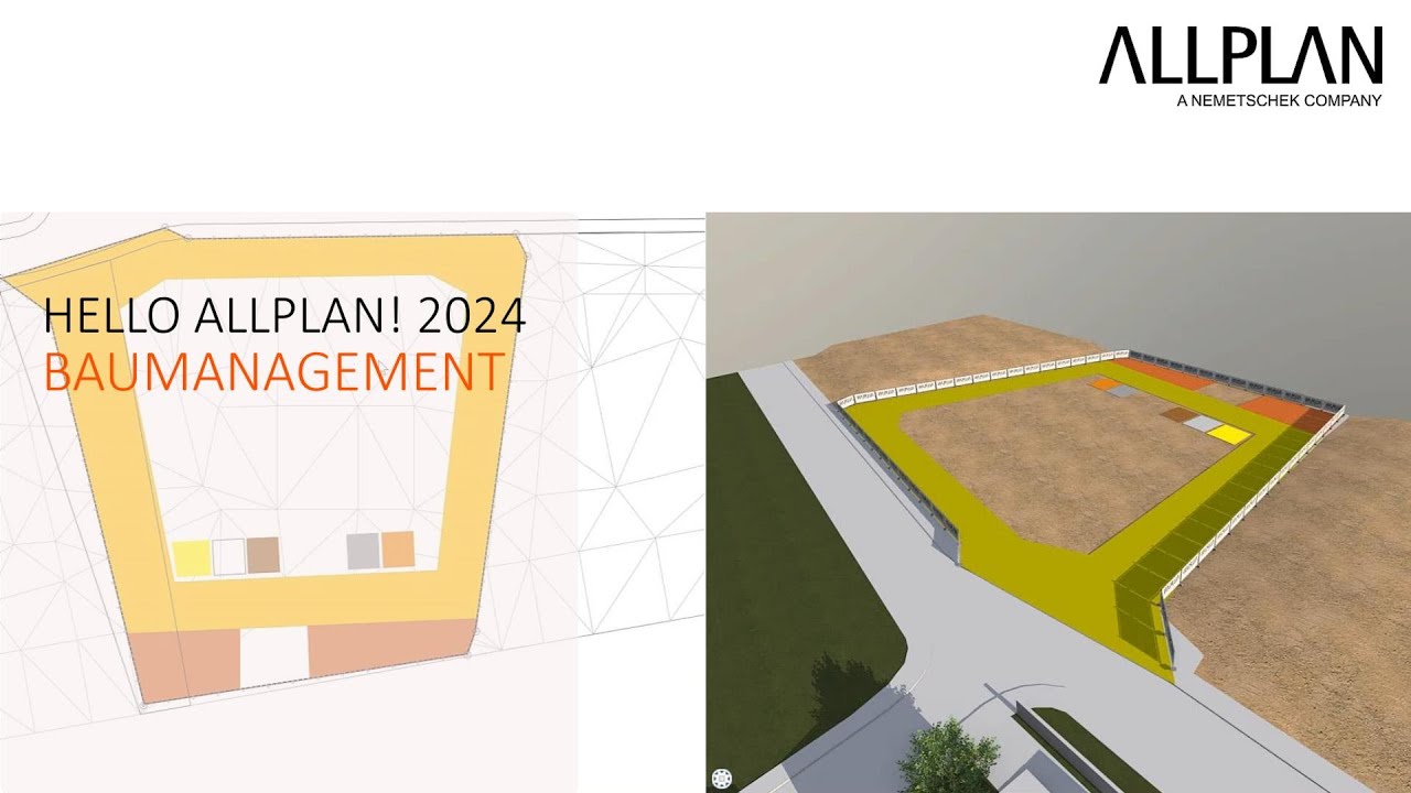 Baumanagement in ALLPLAN 2024 | automatisierte Prozesse