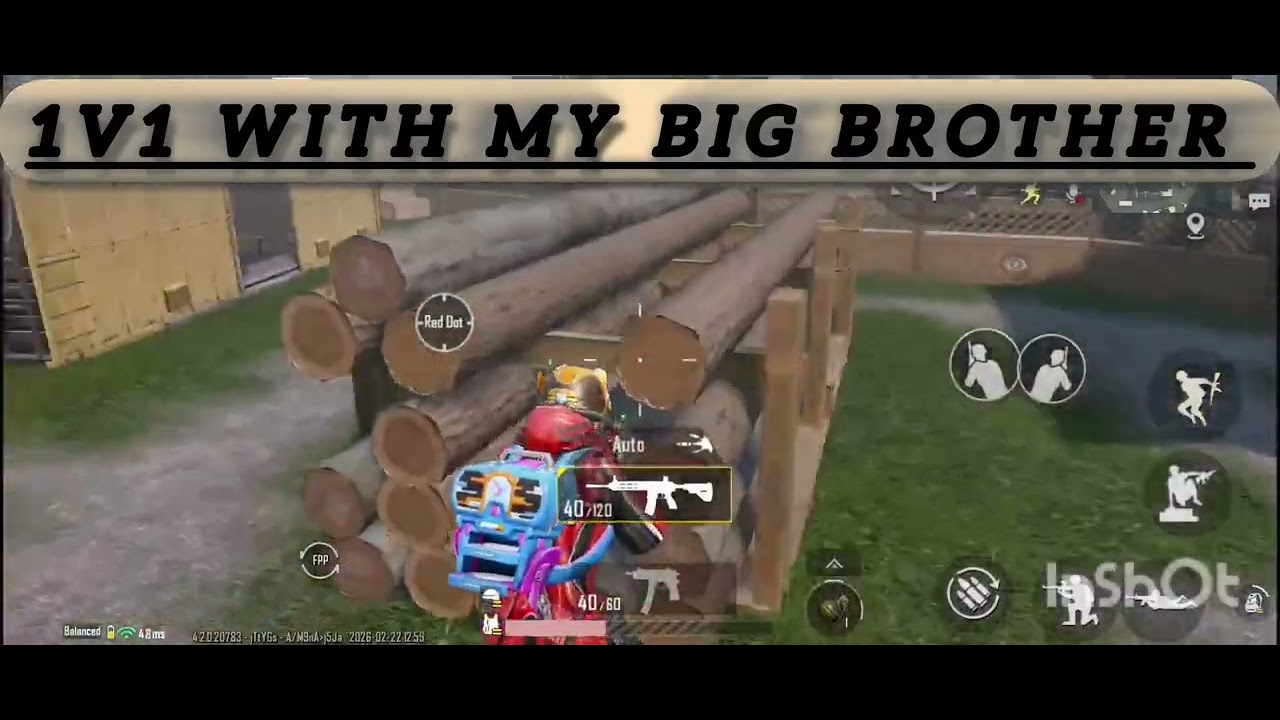 Just 1v1 with my big brother 