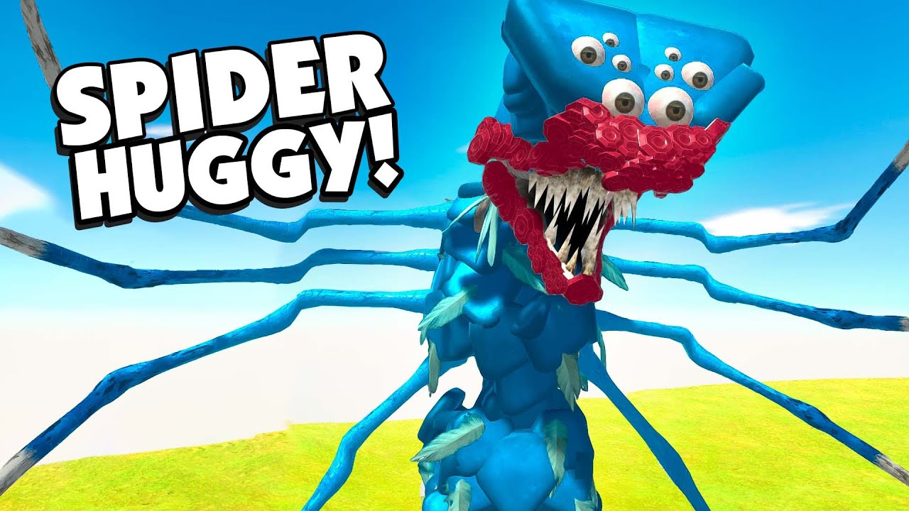 SPIDER HUGGY Is the Nightmare Evolution! - Animal Revolt Battle Simulator