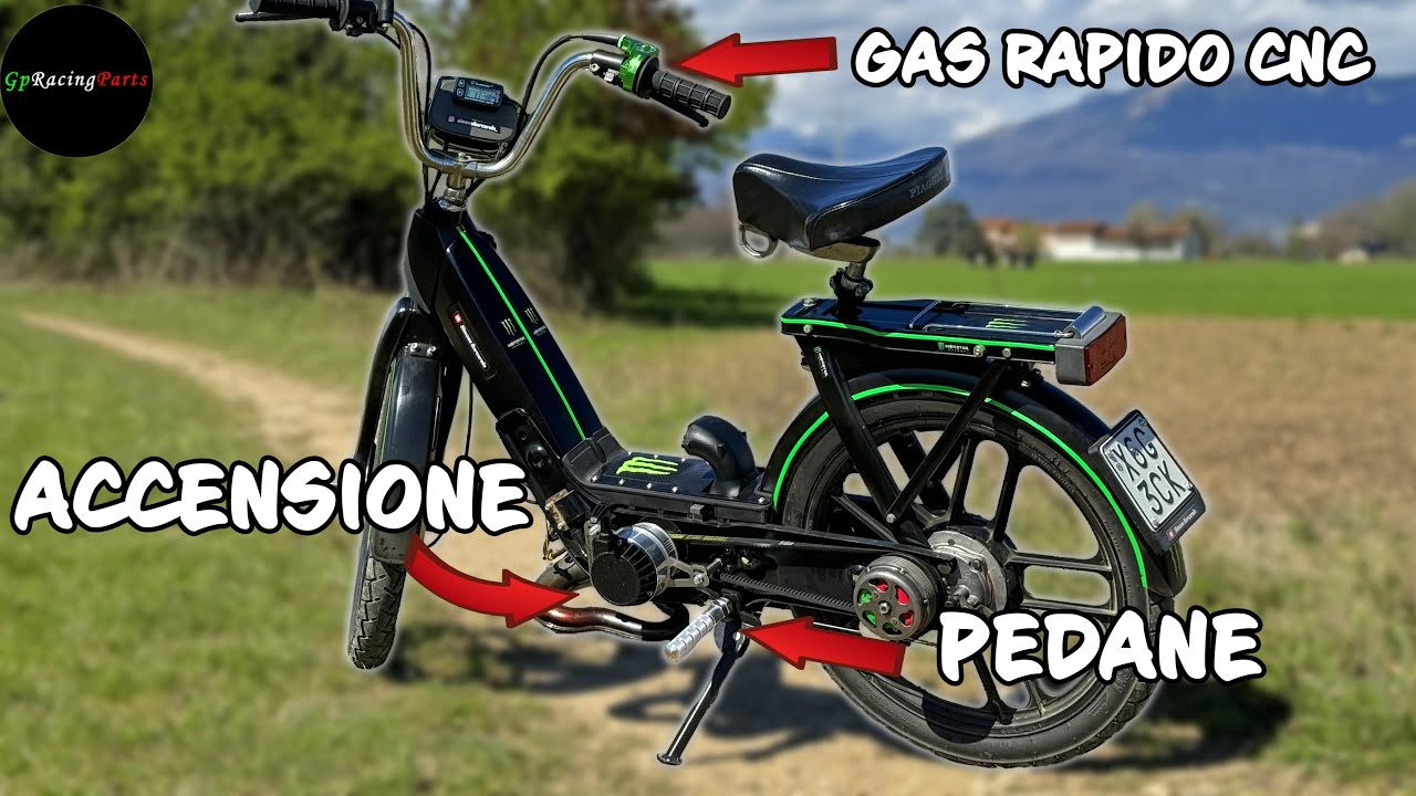 UNBOXING E MONTAGGIO 😍 ACCENSIONE A STRAPPO GAS RAPIDO CNC E PEDANE by GPRacingParts 🔥