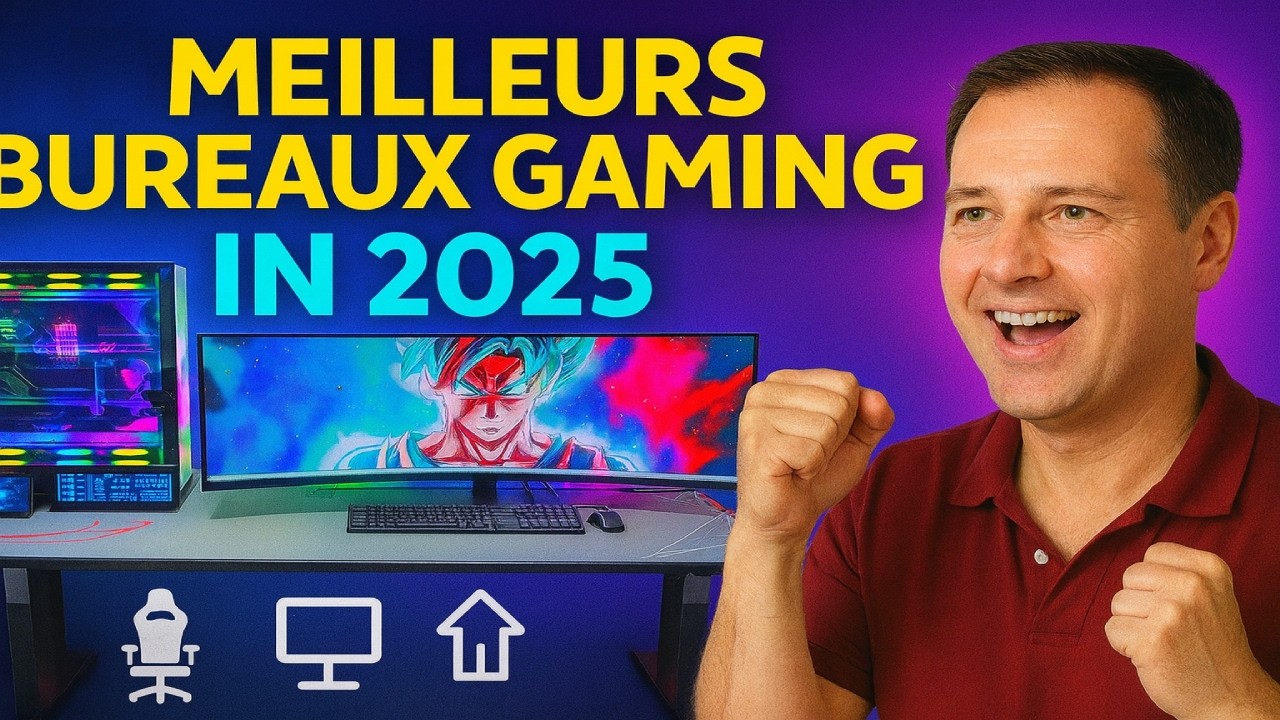 Meilleurs Bureaux Gamer 2025 &ndash; Du Pas Cher au Haut de Gamme