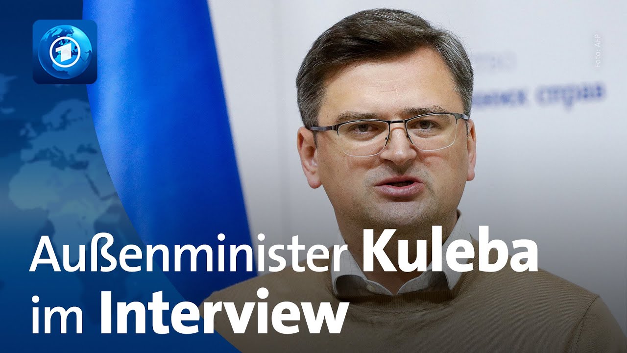 Vor G7-Treffen: Interview mit dem ukrainischen Außenminister Kuleba