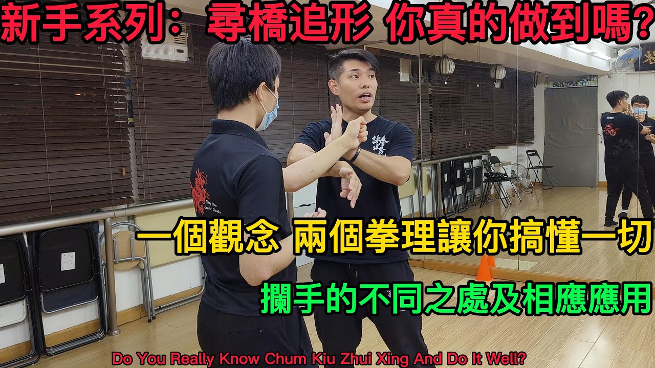 詠春｜詠春攻房｜新手系列：尋橋追形你真的做到嗎? 一個觀念兩個拳理讓你搞懂一切｜Really Know Chum Kiu Zhui Xing And Do it Well?｜Wing Chun |