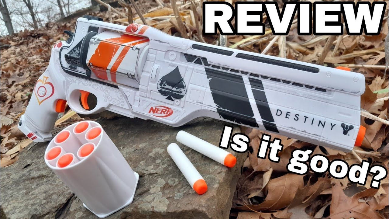 [REVIEW] Nerf LMTD Destiny Ace of Spades - Flywheel Revolver!